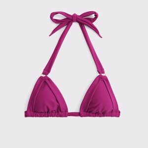 NWT Abercrombie Magenta Bikini Set (1 top / 2 bottoms)